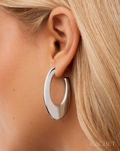 Load image into Gallery viewer, Courbe - Rhodium Plated - Cachet