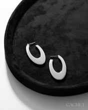 Load image into Gallery viewer, Courbe - Rhodium Plated - Cachet