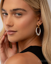 Load image into Gallery viewer, Duet - 18k Gold/Rhodium Plated - Cachet