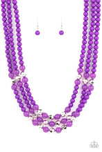 Load image into Gallery viewer, STAYCATION All I Ever Wanted - Purple Necklace