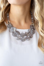 Load image into Gallery viewer, Beach Day Demure - Grey Opaque Necklace