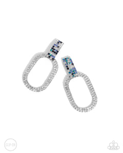 Guarded Glitz - Blue Clip On