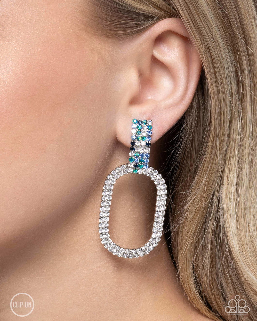 Guarded Glitz - Blue Clip On