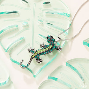 Shimmery Salamander - Green