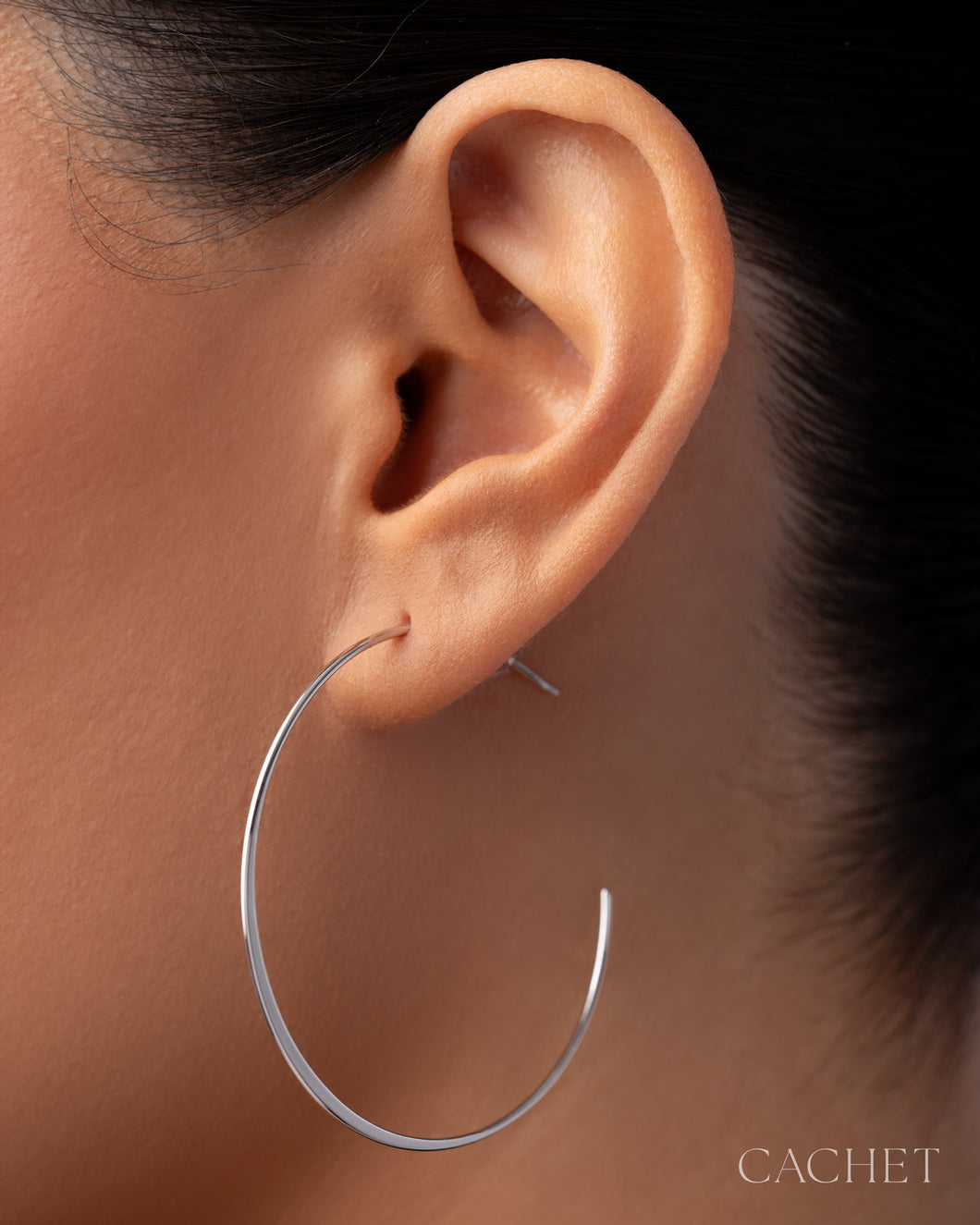 Halo - Rhodium Plated - Cachet