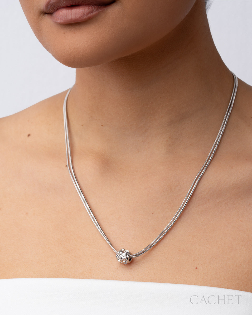 Luma - Rhodium Plated - Cachet
