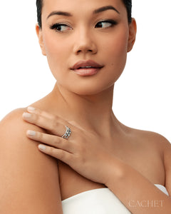 Promising - Rhodium Plated - Cachet