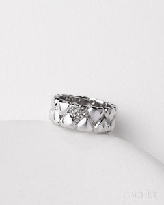 Promising - Rhodium Plated - Cachet
