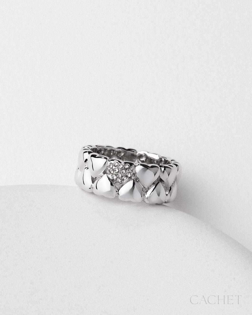 Promising - Rhodium Plated - Cachet