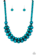 Load image into Gallery viewer, Caribbean Cover Girl - Purple Wood Necklace

