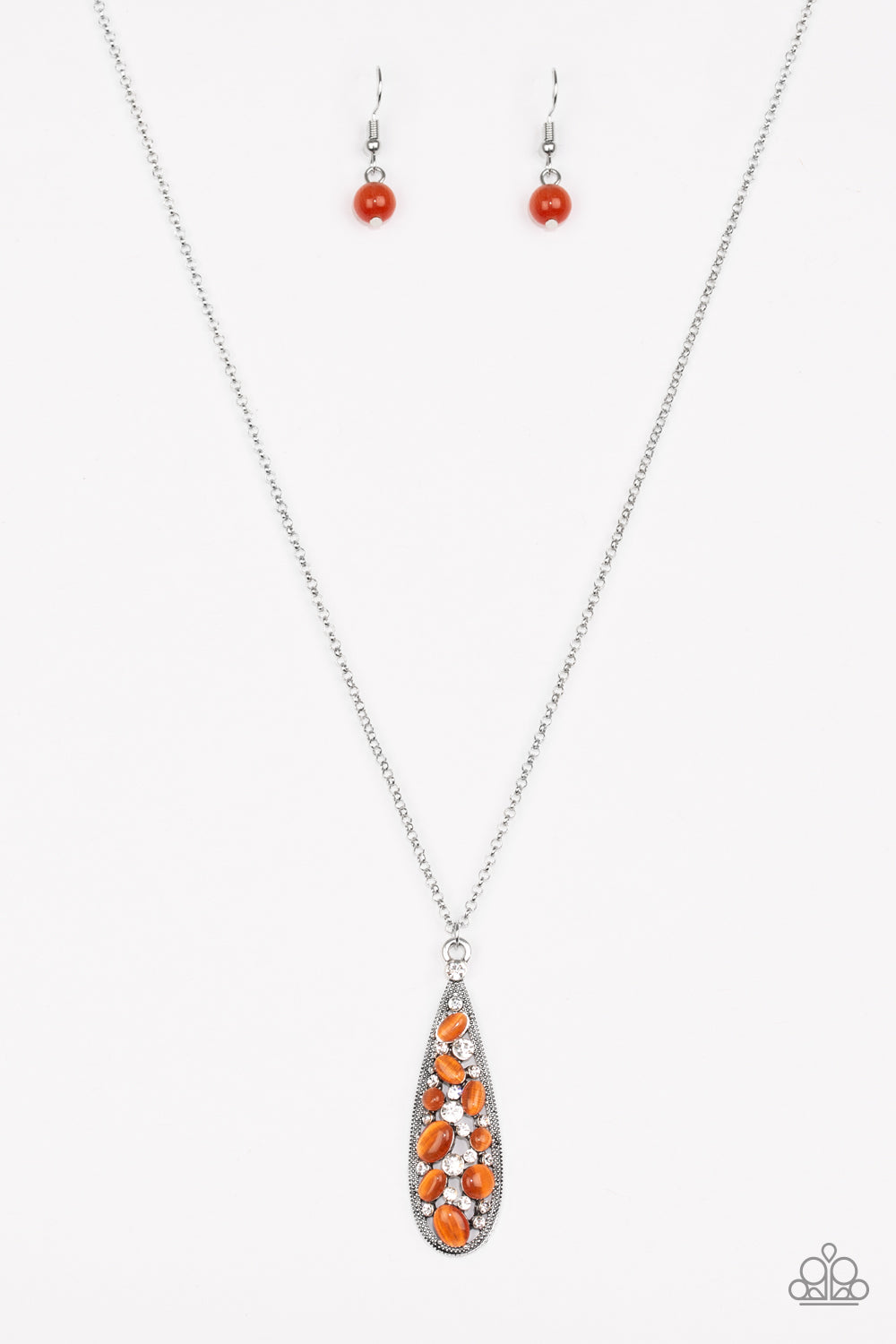Teardrop Treasure - Orange