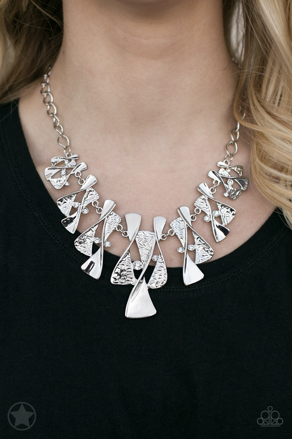 The Sands of Time Necklace - Silver
