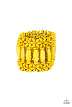 Load image into Gallery viewer, Barbados Beach Club - Blue Wood Bracelet

