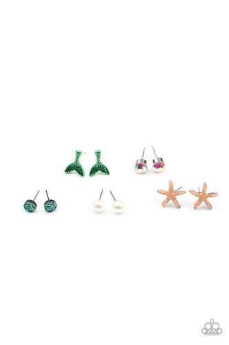 Earrings in assorted colors and shapes. Cute 
