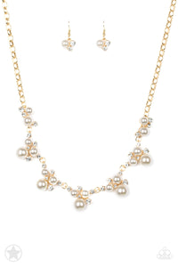 Toast To Perfection - White Pearl Necklace