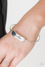Load image into Gallery viewer, Hustle Hard - Silver Bracelet

