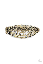Load image into Gallery viewer, Airy Asymmetry - Rose Gold Hinged Bracelet
