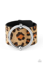 Load image into Gallery viewer, Asking FUR Trouble - Brown Cheetah Bracelet
