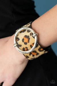 Asking FUR Trouble - Green Cheetah Bracelet