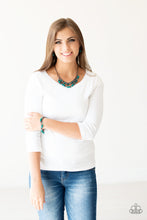 Load image into Gallery viewer, Watch Me Now - Green Necklace

