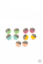 Load image into Gallery viewer, Paparazzi Accessories Starlet Shimmer Stripe Earrings
