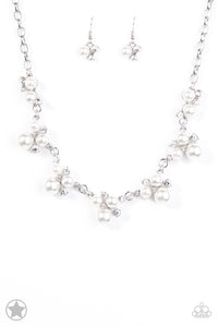 Toast To Perfection - White Pearl Necklace