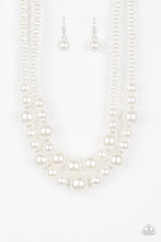 Load image into Gallery viewer, The More The Modest - White Pearl Necklace
