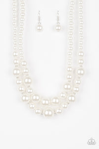 The More The Modest - White Pearl Necklace