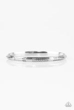 Load image into Gallery viewer, Aim Higher - Silver Bangle Bracelet
