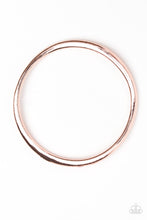 Load image into Gallery viewer, Awesomely Asymmetrical - Rose Gold Bangle Bracelet
