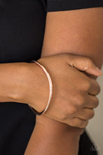 Load image into Gallery viewer, Awesomely Asymmetrical - Rose Gold Bangle Bracelet
