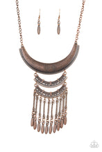 Load image into Gallery viewer, Eastern Empress - Copper Necklace
