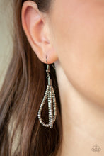 Load image into Gallery viewer, Brazilian Brilliance - Silver Braided Seed Bead Necklace
