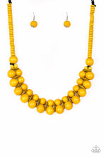 Load image into Gallery viewer, Caribbean Cover Girl - Purple Wood Necklace
