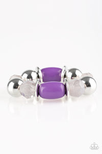 BAY After BAY - Purple Bracelet Set