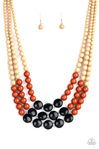 Beach Bauble - Multi Color Necklace