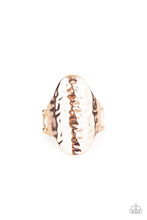 Load image into Gallery viewer, Paparazzi Accessories Revamped Ripple - Rose Gold Ring

