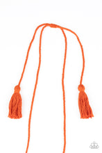 Load image into Gallery viewer, Paparazzi Accessories Between You and MACRAME - Orange Necklace
