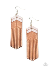 Load image into Gallery viewer, Paparazzi Accessories Desert Trails - White Earrings
