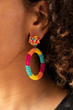 Load image into Gallery viewer, Be All You Can BEAD - Multi Color Seed Bead Earrings
