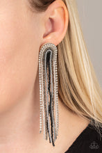 Load image into Gallery viewer, Paparazzi Accessories Let There BEAD Light - Black Earrings
