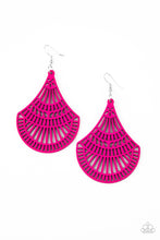 Load image into Gallery viewer, Paparazzi Accessories Tropical Tempest - Pink Earrings
