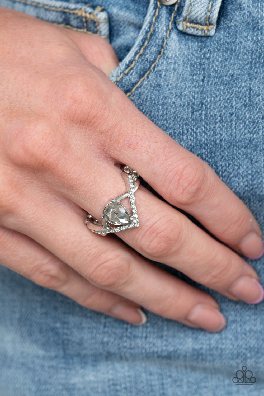 Remarkable Refinement - Silver Ring