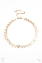 Load image into Gallery viewer, Paparazzi Accessories Playing HEART To Get - Gold Necklace
