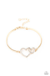 Paparazzi Accessories Cupid is Calling - Gold Bracelets