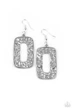 Load image into Gallery viewer, Paparazzi Accessories Primal Elements - Silver Earrings
