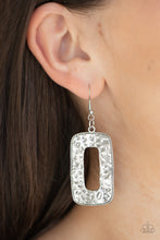 Load image into Gallery viewer, Paparazzi Accessories Primal Elements - Silver Earrings
