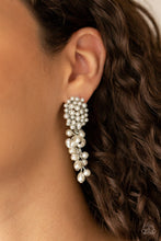 Load image into Gallery viewer, Fabulously Flattering - White Pearl Earrings
