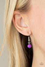 Load image into Gallery viewer, STAYCATION All I Ever Wanted - Purple Necklace
