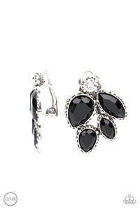 Fancy Foliage - Black Clip On